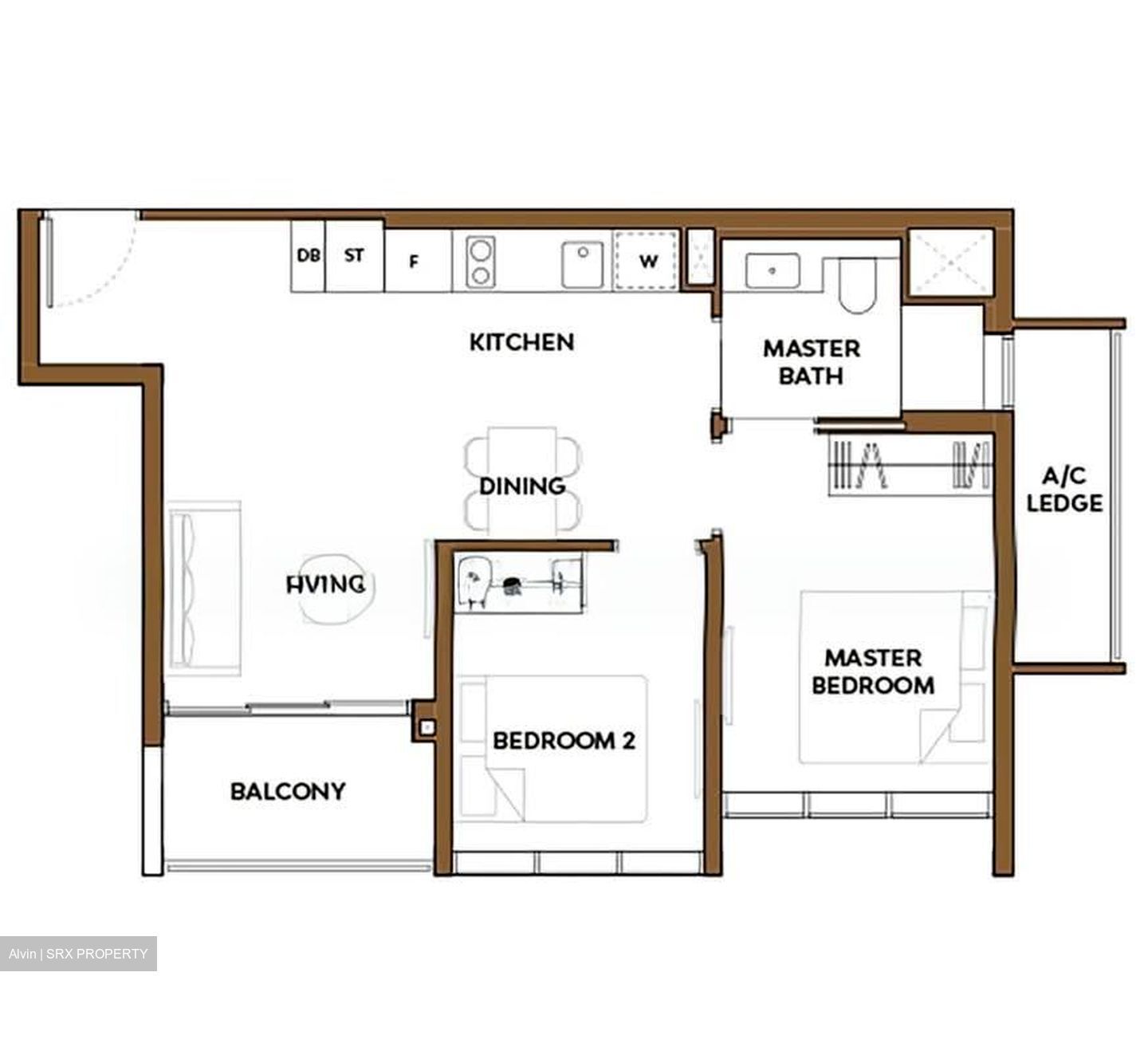 THE COLLECTIVE AT ONE SOPHIA (D9), Apartment #575272341